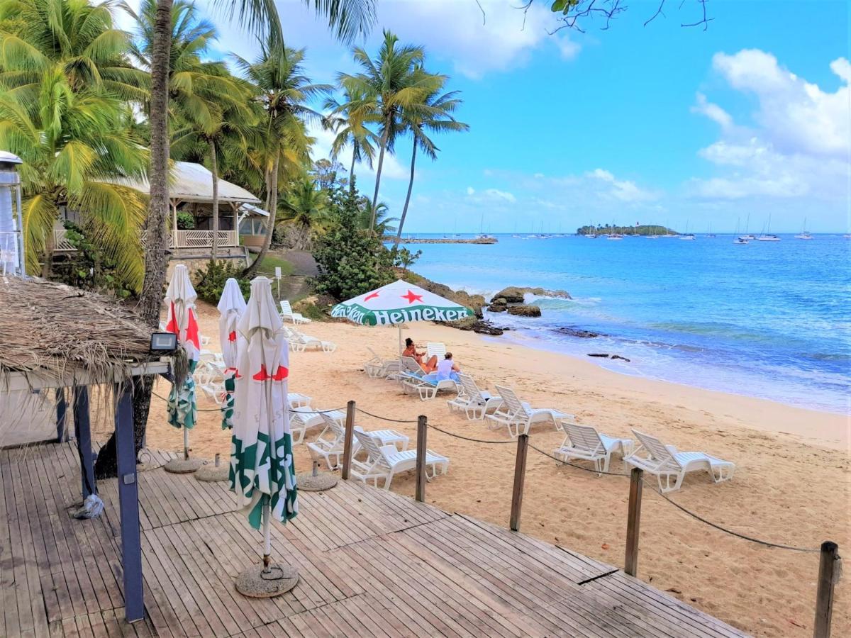 Ilet Bleu Studio Cosy Rdc Vue Mer Et Jardin - Acces Direct Plage Le Gosier  Esterno foto